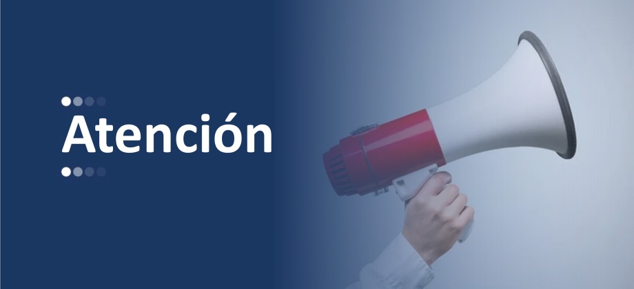 El Consulado de Colombia en Los Ángeles informa que la plataforma de agendamiento por Bookings se encuentra desactivada