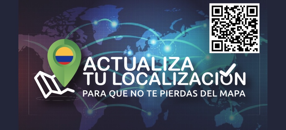 El Consulado de Colombia en Los Ángeles te invita a actualizar tu localización