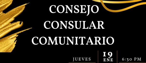 Participa del Consejo Consular Comunitario del 19 de enero en la sede del Consulado de Colombia en Los Ángeles