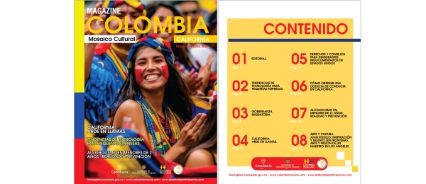 El Consulado de Colombia en Los Ángeles presenta la segunda edición del Magazine Colombia Mosaico Cultural - California